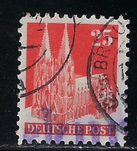 Germany AM Post Scott # 648, used