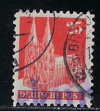 Germany AM Post Scott # 648, used