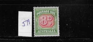 AUSTRALIA SCOTT #J79 1946-47 DUES 8P - MINT LH