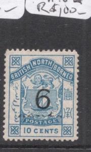 North Borneo SG 56 Missing Cents MNH (3deg)