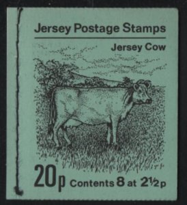 Jersey 1972 Booklet Sc 38b 2 1/2p Arms and Mace