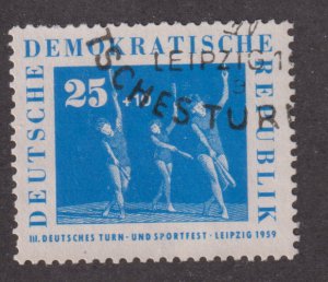 Germany DDR B47 Girl gymnasts. 1959