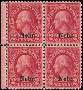 671 Mint,OG,NH... Block of 4... SCV $24.00