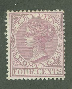 Ceylon #88 Unused Single