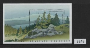(3243) Germany Scott 2171, Souvenir Sheet, National Park MNH
