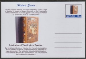 MAYLING, Fantasy - Darwin, Origin of the Species - Postal Stationery Card...