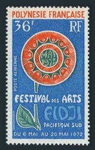 Fr Polynesia C86,lightly hinged.Michel 155. South Pacific Festival of Art,1972.