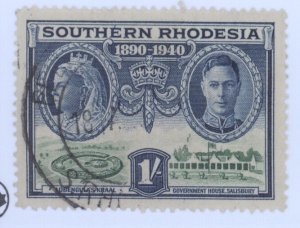 Southern Rhodesia, Scott #63, MH