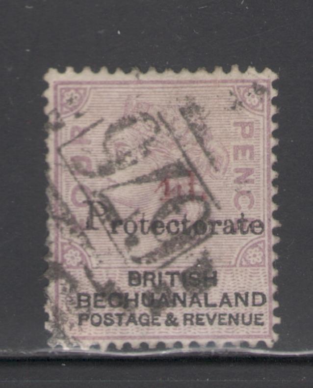 Bechuanaland 1888 Surcharge 4p Scott # 66 Used