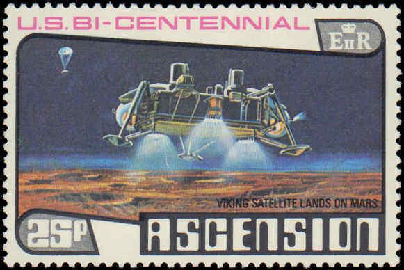 1976 Ascension  #215-217, Complete Set(3), Never Hinged