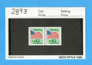 Coil Pair 2893  Mint NH