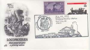 1995 Railroad Pictorial - Trail City SD 85th Anniv