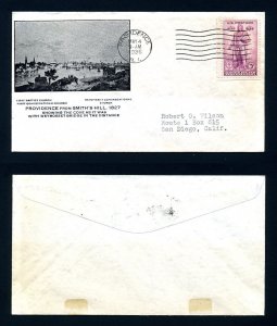 # 777 First Day Cover, Kilton cachet from Providence, Rhode Island - 5-4-1936