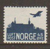 Norway #C3 Mint - Penny Auction