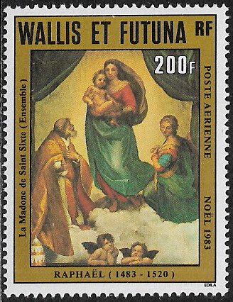 Wallis & Futuna #C128 MNH Stamp - Christmas Painting