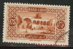 LEBANON Scott 53 used 1925 stamp