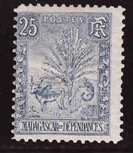 Madagascar Malagasy Scott 70 MH* stamp CV$30