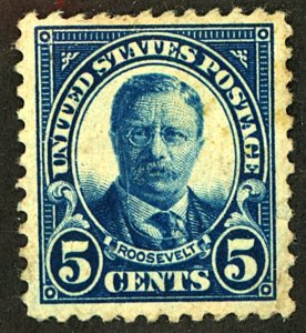 U.S. #637 MINT NG