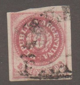 Argentina Scott #7c Stamp  - Used Single