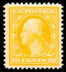 momen: US Stamps #381 Mint OG XF Jumbo