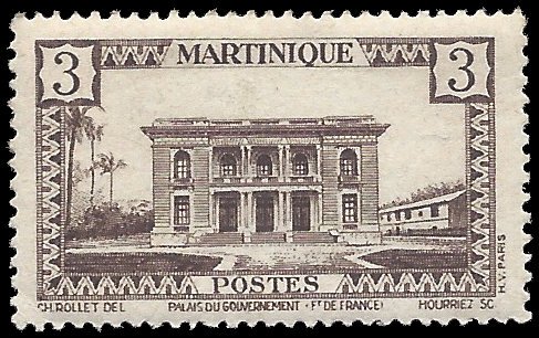 Martinique 1942 #189a Mint H