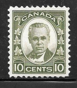 Canada 190: 10c Sir Georges Etienne Cartier, MNH, VF