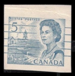 CANADA 1969 CUT SQUARE 5c #U89d PRECANCELLED POSTAL STATIONERY