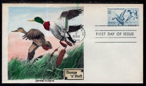 US 2082 Preserving Wetlands 1st Stamps n Stuff U/A FDC