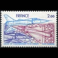 FRANCE 1981 - Scott# C53 Space Exhib. Set of 1 NH