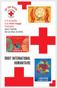France / Frankrijk - Postfris/MNH - Sheet Red Cross 2022