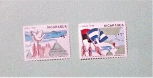 Nicaragua - 1791-02, MNH Set. Sandinista Revolution Anniv. SCV - $0.85