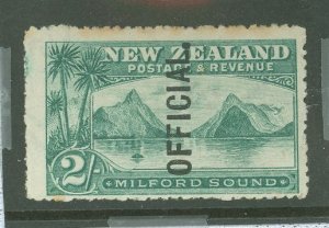 New Zealand #O29 var Unused Single