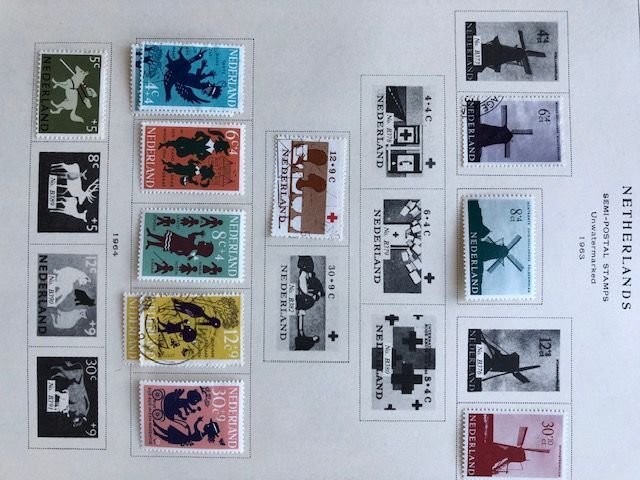 Netherlands Semi Postals 23 Scans