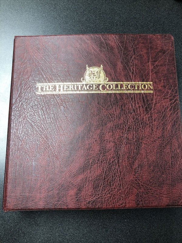 US Mint Collection In Album: 1935-1996 Mint Never Hinged Retail Value Over $800+ 