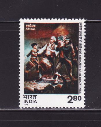 India C8 Set MNH American Bicentennial