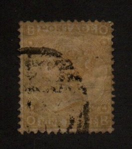 Great Britain 5  Plate 4 Used