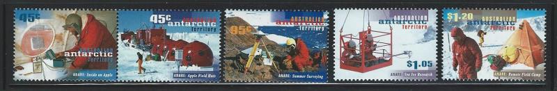 Australian Antarctic Territory MNH  SC#  L102 - L106