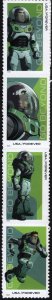 SC#5709-12 (Forever) Buzz Lightyear Vertical Strip of Four (2022) SA