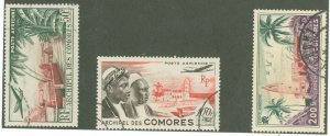 Comoro Islands (includes Grand Comoro) #C1-3  Single (Complete Set)
