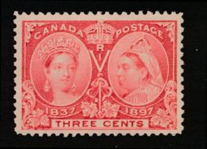 Canada 53 Mint VF NH, 3c Jubilee