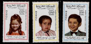 Morocco Scott 207-209 MNH** Childrens week stamp set