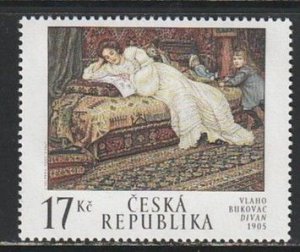 2002 Czech Rep - Sc 3169 - MNH VF - 1 single - Diva by Vlaho Bukovac