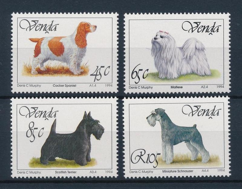 [39708] Venda 1994 Animals Dogs MNH