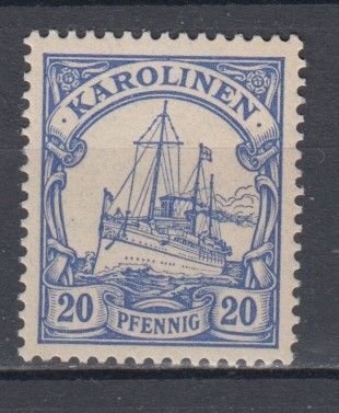 1901 German Colonies Carolinas Michel 10 MNH