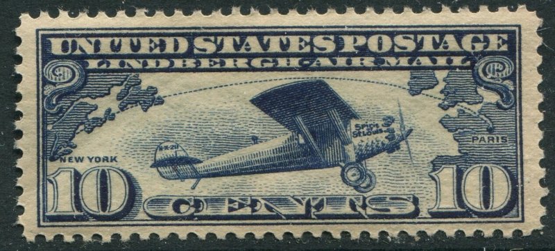 C10   10c Spirit of ST Louis  - Mint NH OG VF