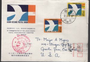 CHINA  1735-1739 FDC