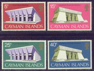 CAYMAN ISLS.  300-3 MNH 1972 Government Buildings