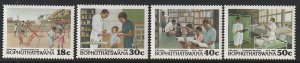 1990 South Africa - Bophuthatswana - Sc 236-9 - MNH VF-4 singles- Services