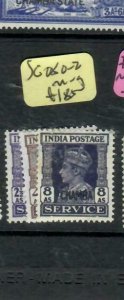 INDIA   CHAMBA (P1302B)  KGVI  SERVICE  SG 080-2       MOG 