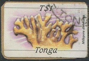 Tonga 1984 SG878 1p Coral FU